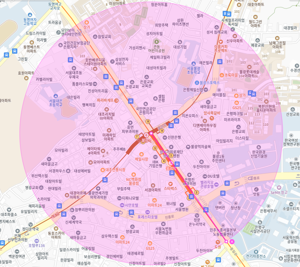 불광역 월주차_역주변 제일시장 NC백화점 인근에서 주차장을 이용하실 분은 바로 와서 확인해보세요!