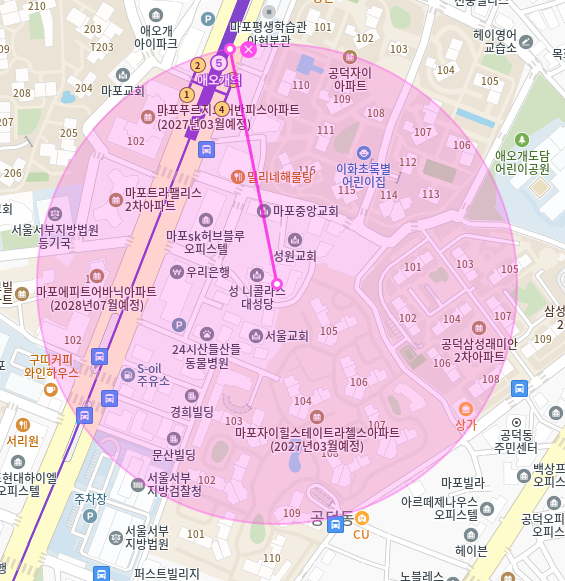 애오개역 월주차 애오개역 4번 출구 바로 앞 주차장으로 주차 문제 해결!