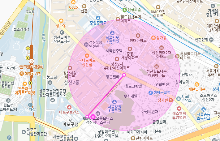 월드컵경기장역 월주차 월드컵경기장역 인근 주차장 안내