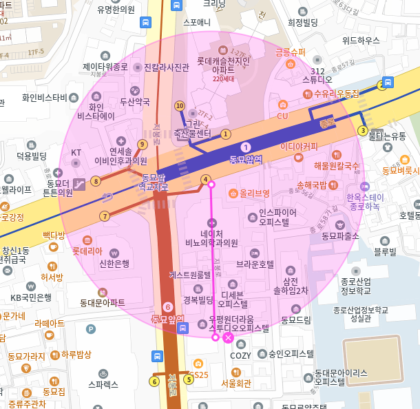동묘앞역 월주차 동묘앞역 초역세권 월주차장으로 주차 문제 해결