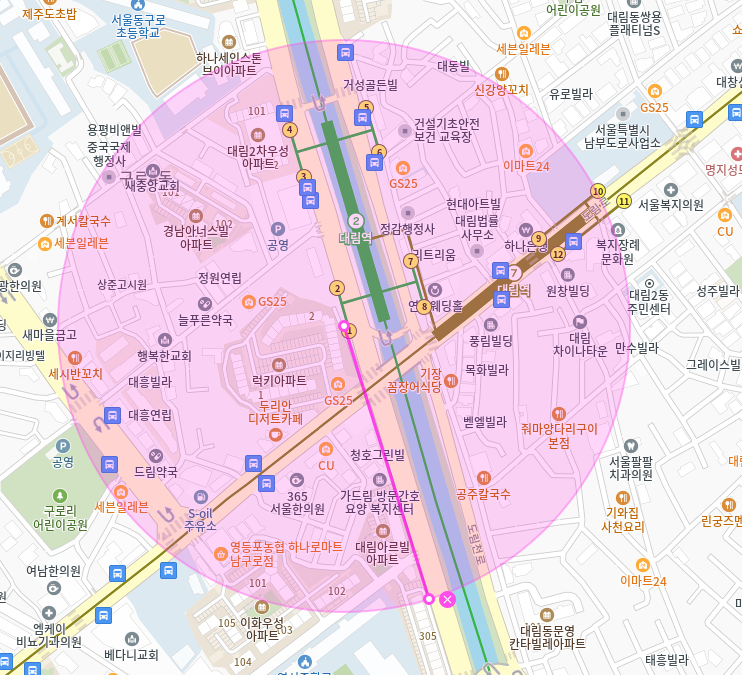 대림역 월주차 대림역 역세권 주차장 안내