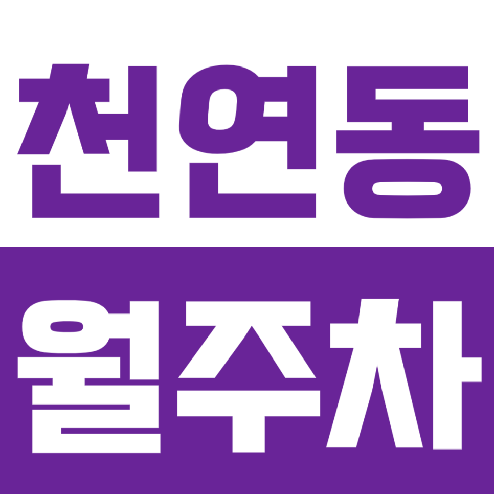 천연동 월주차 천연동 인근 월주차장 안내 대표 이미지