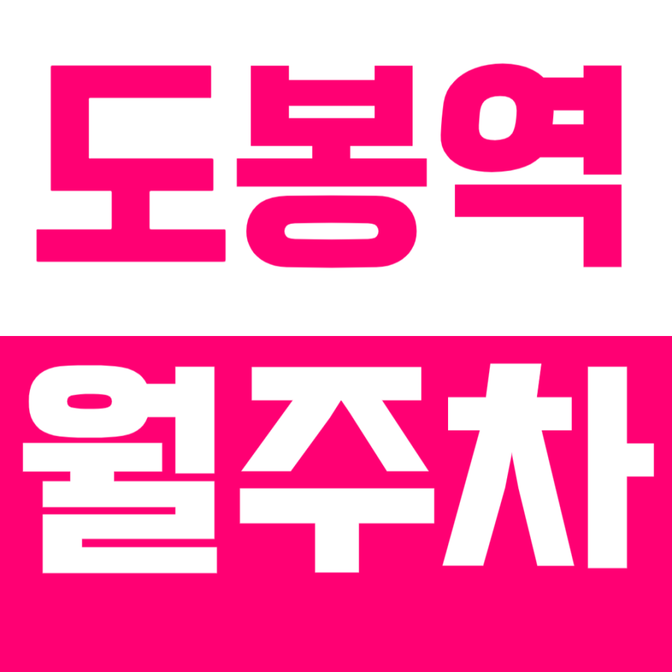 도봉역 월주차_ 24시간 운영, 역세권, 지정석까지 되는 만능 월주차장이 있다면?? 대표 이미지