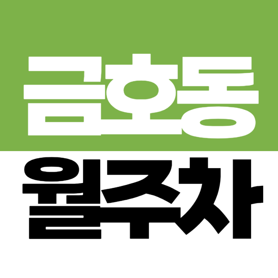 금호동 월주차 금남시장 교차로 근처 10만원대 자주식 정기주차 매물 대표 이미지