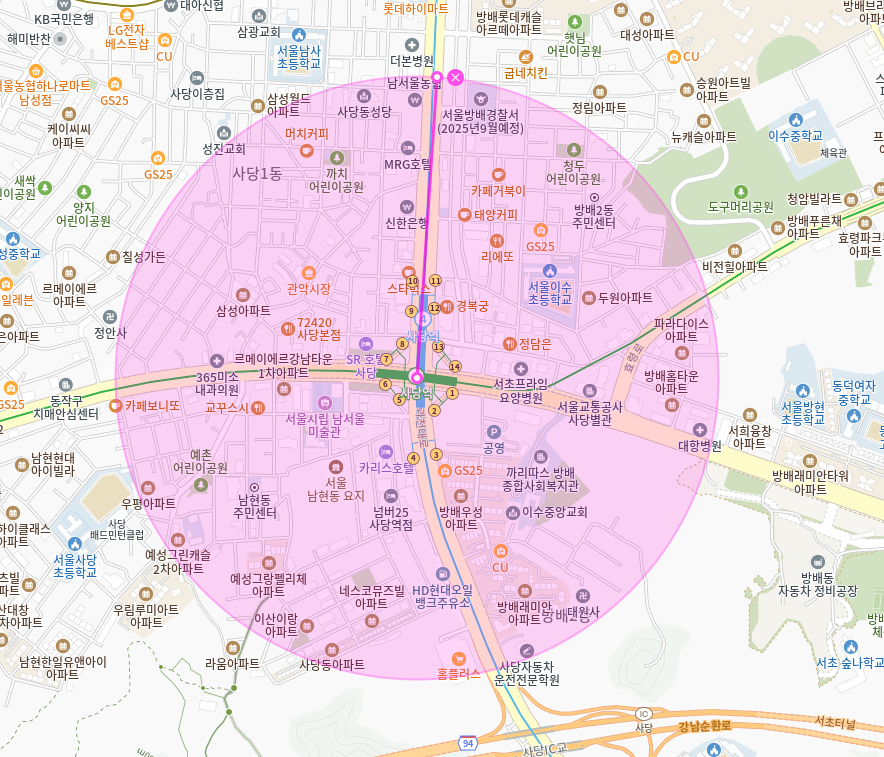 방배동 월주차 | 사당역 도보 10분 이내, 24시간 자주식 주차 | 출퇴근·환승 편한 사당역 도보권