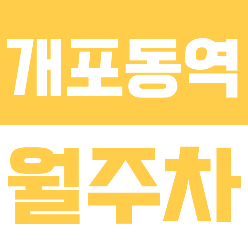 개포동역 월주차 | 도보 5분 거리·24시간·SUV 가능 자주식 정기 주차장✨ 대표 이미지