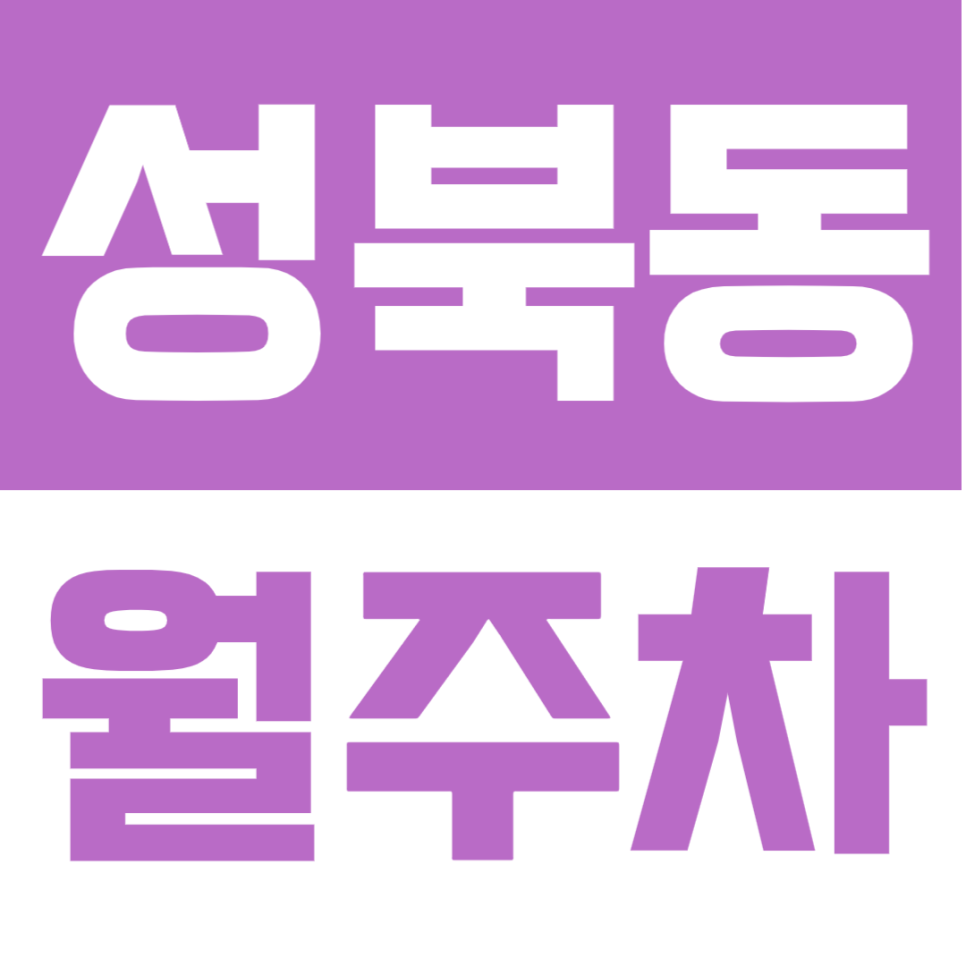 성북동 월주차 | 한성대입구역 도보권·24시간·세단·SUV 가능한 자주식 정기 주차장✨ 대표 이미지