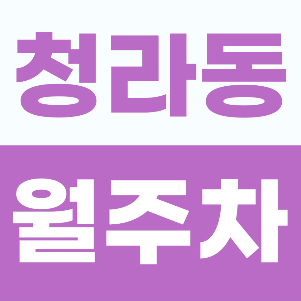 청라동 월주차 | 여유로운 청라 생활의 시작을 돕는 쾌적한 전용석 가이드 정기권 대표 이미지