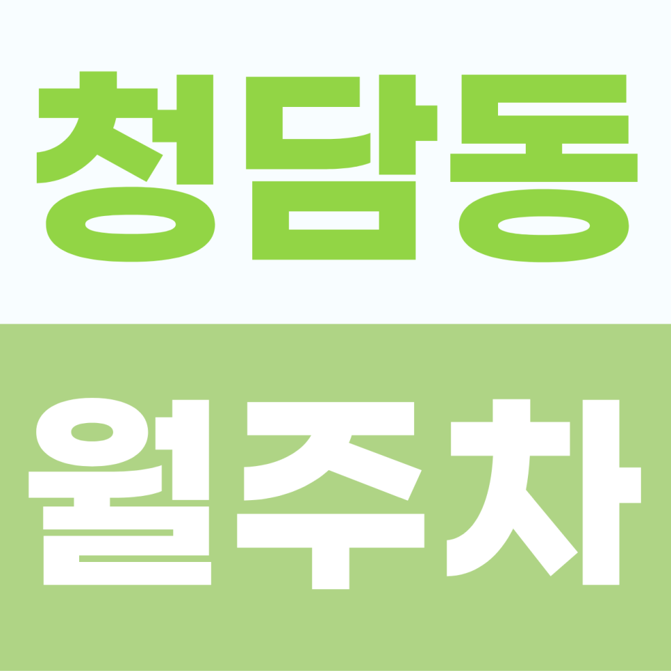 청담동 월주차 | 압구정로의 주차 난맥상을 해결할 평일 맞춤 정기권 대표 이미지