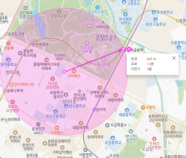 올림픽공원역 월주차 / 88올림픽때도 월주차가 있었으면..