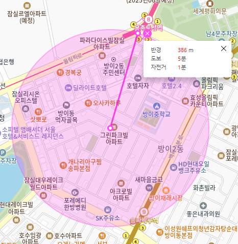 몽촌토성역 월주차 / 70대 어르신도 사용하시는 주만사