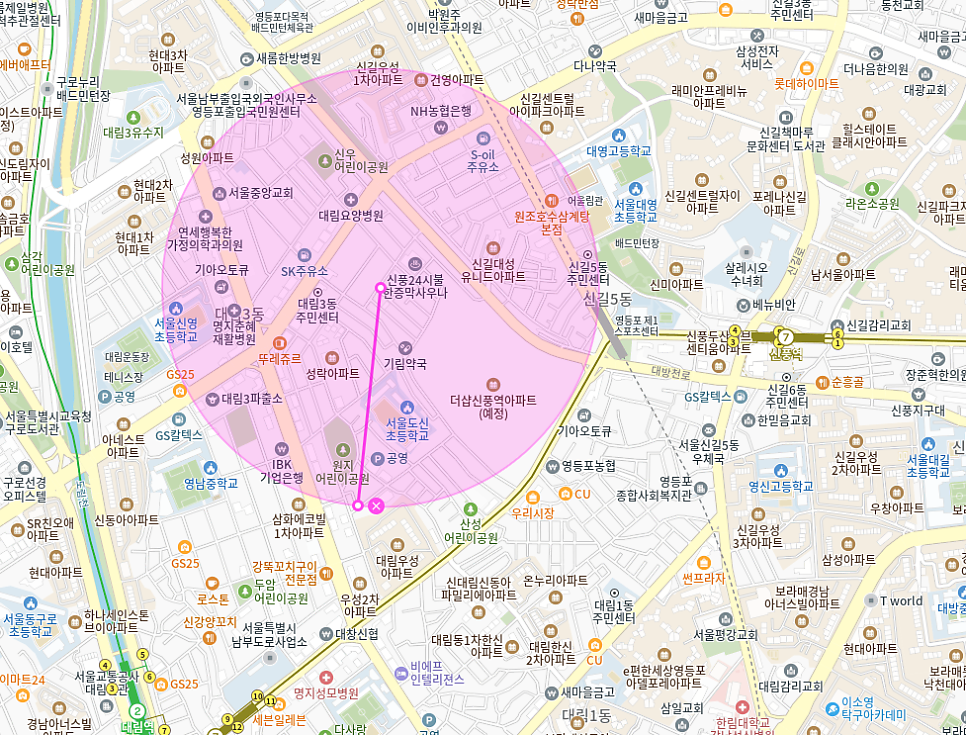 대림동 월주차｜대림3동 주민센터·신풍역 인근 편리한 월정기 주차장