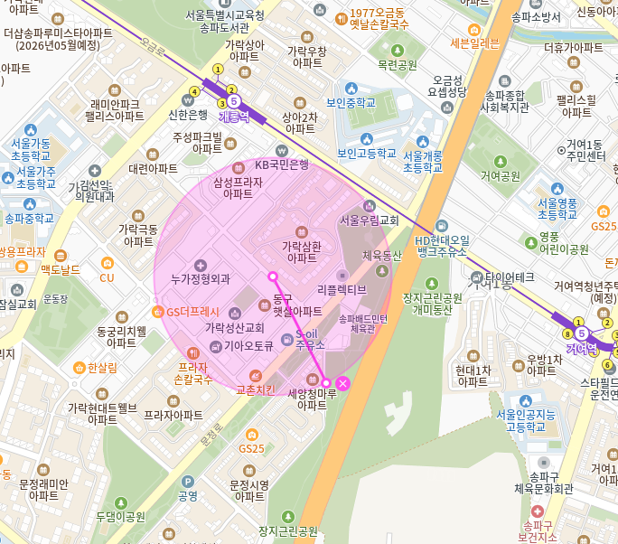 가락동 월주차 | 개롱역 인근 문정로에 송파 월정기 주차장 알려드려요