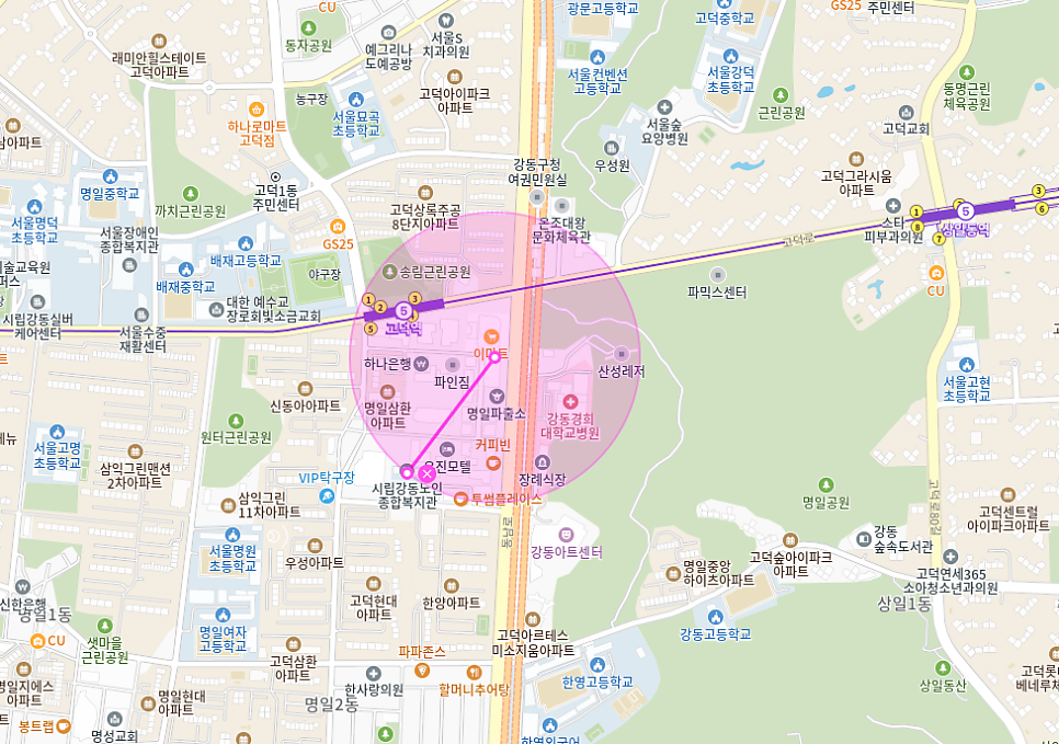 고덕역 월주차 | 명일동 강동경희대병원 근처 월주차장 정보 바로 드려요