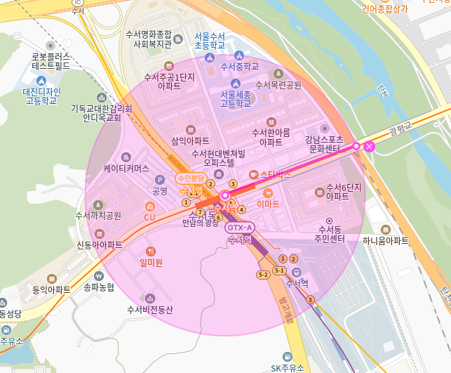 수서역 월주차 | 24시간 상시 운영·자주식 빈자리 | 수서역 도보 3분, 수서역SRT·GTX-A 역세권