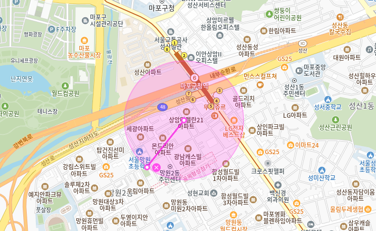 망원동 월주차 | 마포구청역 3분거리 망원2동! 망원초등학교 인근의 월주차장