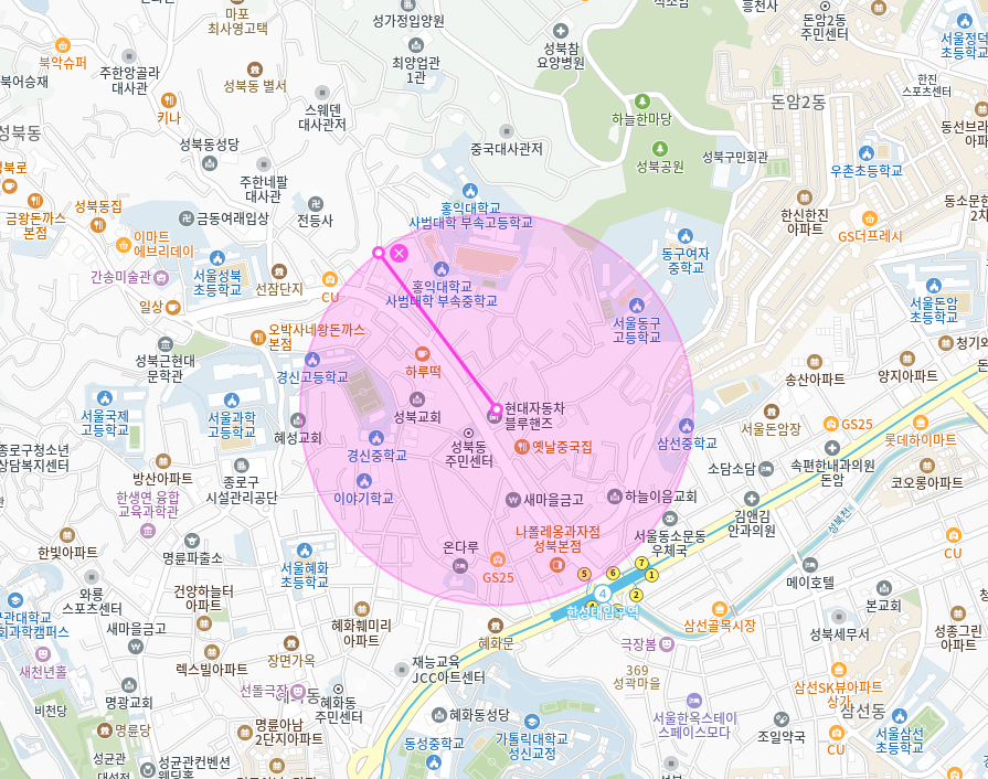 성북동 월주차 | 홍대부고 경신고 인근 가성비 너무 좋은 월정기 주차장