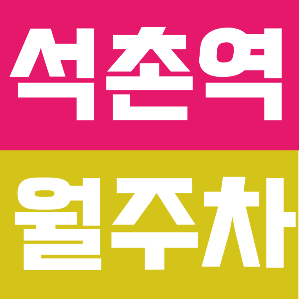 석촌역 월주차 | 역 도보 3분 초역세권 연중무휴 24시간 SUV까지 가능한 자주식 정기 주차 대표 이미지