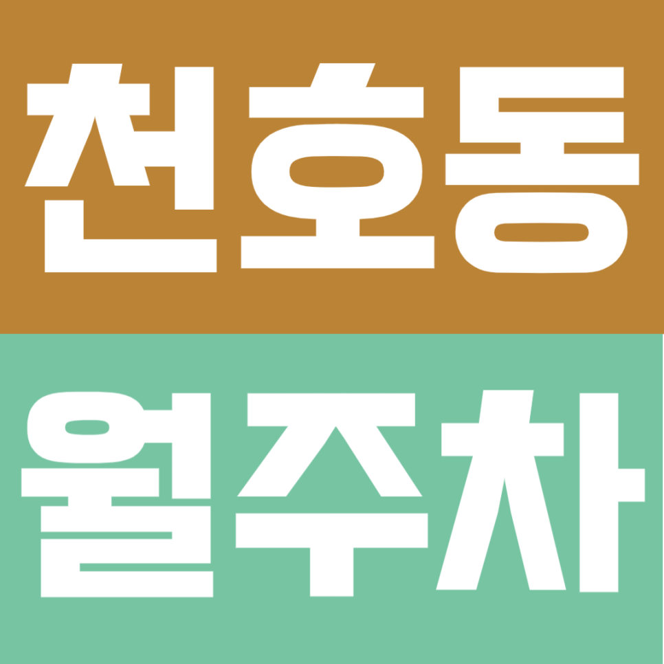 천호동 월주차 | 천호역 인근 자주식 월주차 확보! 문콕 걱정 없는 단일 주차면 안내 대표 이미지