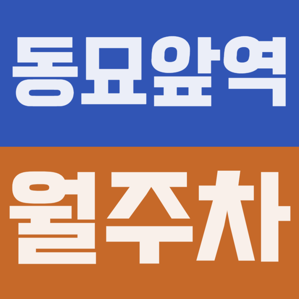 동묘앞역 월주차 | 차량 등록해놓고 기계식 쓰는데 출근할 때 남의 차 안 빼줘도 돼서 살 것 같습니다 대표 이미지