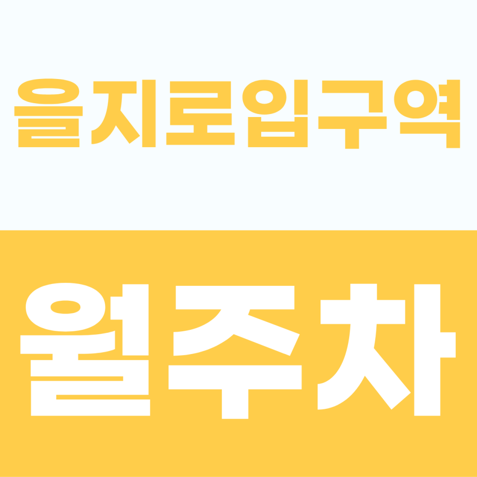 을지로입구역 월주차 | 명동 한복판, 내 차를 위한 프리미엄 벙커! RV·SUV도 거뜬한 기계식 안심 명당 대표 이미지