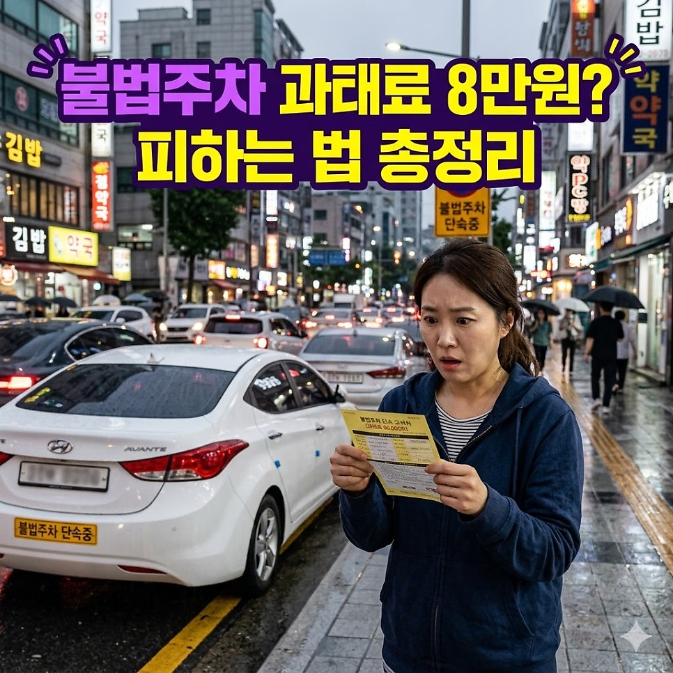 과태료 방지 방법 | 주차비 아끼려다 과태료 폭탄? 2026 불법주차 단속 기준 완벽 정리 대표 이미지