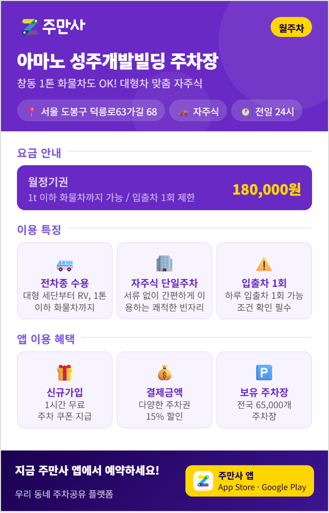 도봉구 월주차, 도봉구 거주자 우선 주차 또 탈락하셨나요? 대기 없이 오늘 당장 내 자리 찜하는 법