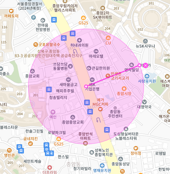 종암동 월주차, 주차장 구할 땐 주만사를 이용하세요