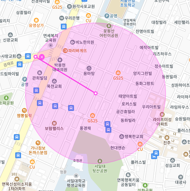 면목동 주차장ㅣ자리 지정형 월주차장은 주만사에서