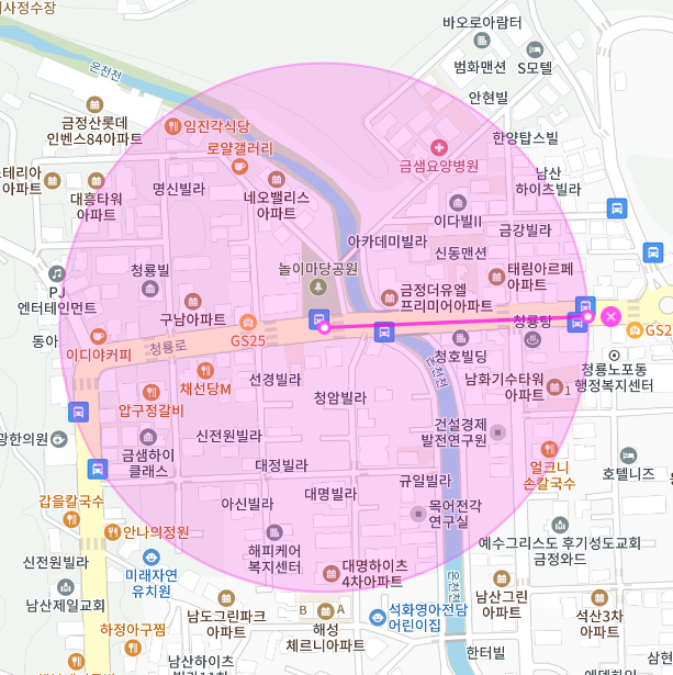 금정구 청룡동 월주차장 찾는다면ㅣ자리 지정 주차장