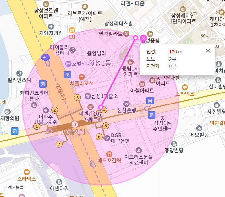 봉은사역 월주차 4번 출구 인근 추천 장소