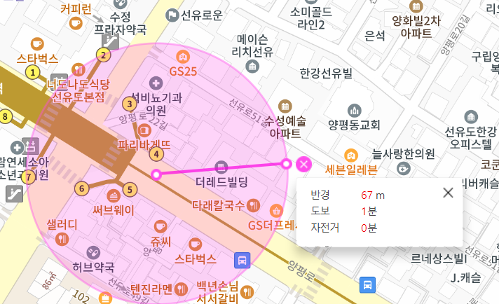 선유도역 월주차 4번 출구 꿀 정보