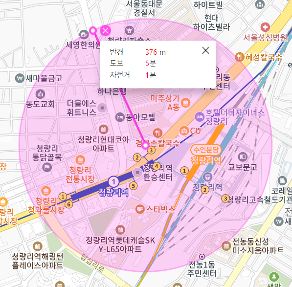 주차 고민 해결 청량리 월주차