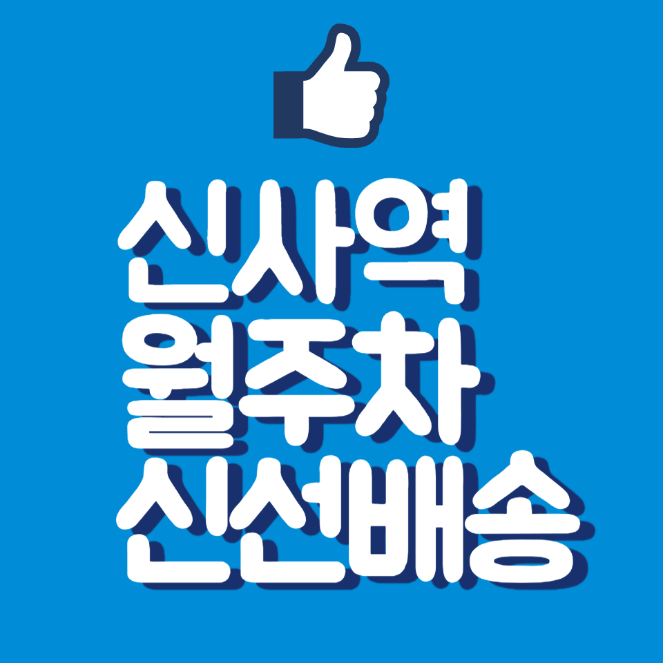 신사역 월주차, 주만사로 간편하게 주차 문제 해결 대표 이미지