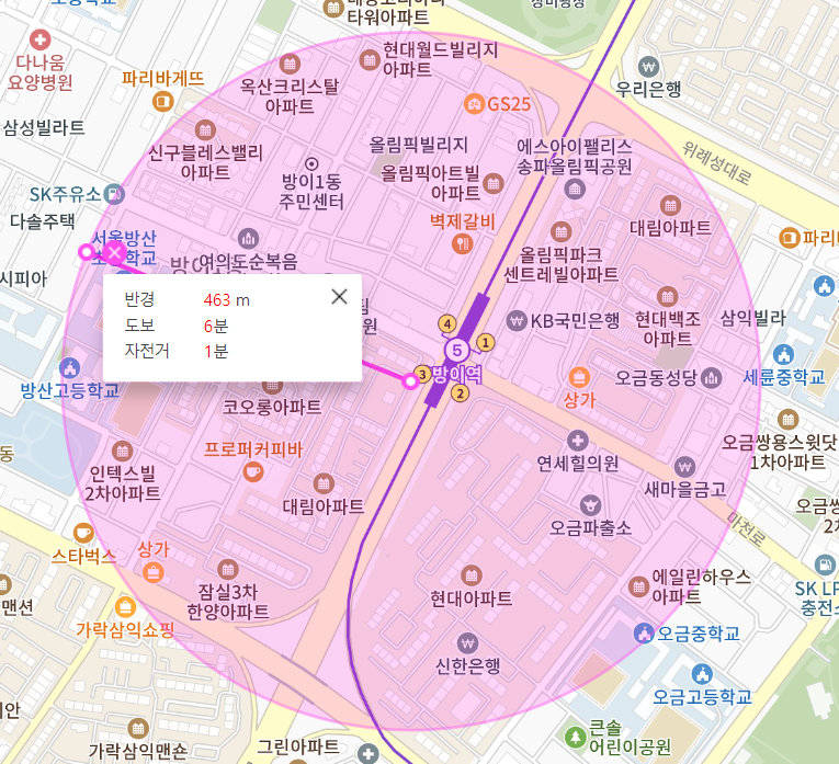편안한 주차생활 방이역 월주차