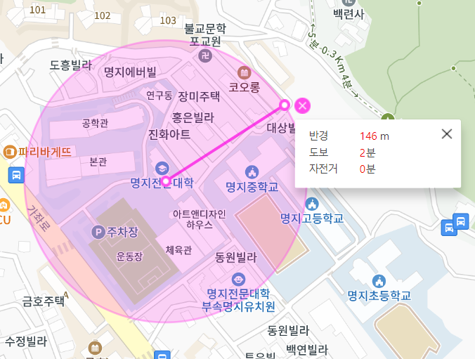 홍은동 월주차 명지전문대학 인근 가까워요