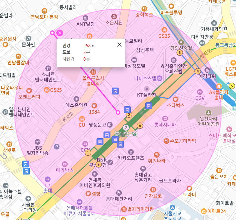 홍대 월주차 주만사로 쉽게 구하기