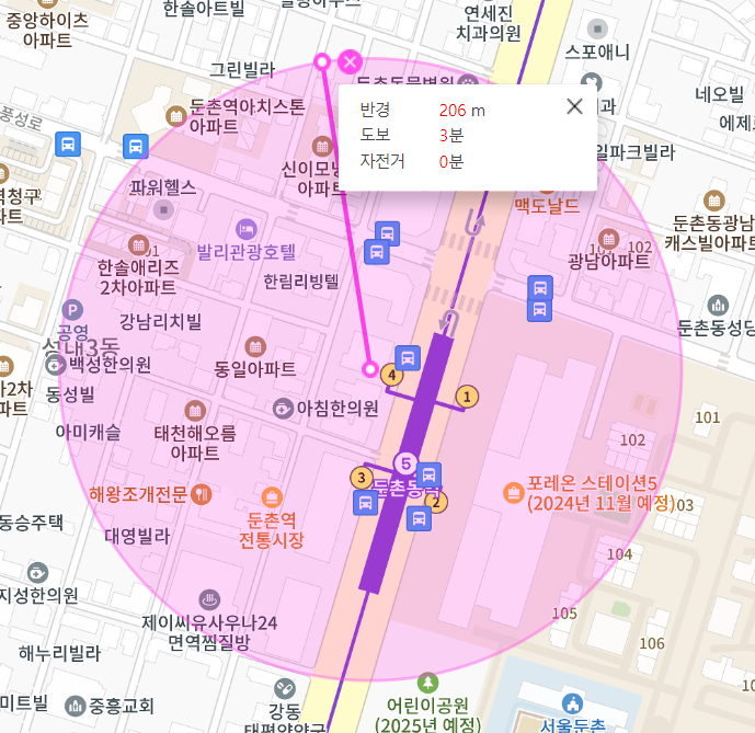 둔촌동역 월주차 4번 출구 인근 꿀 주차 정보