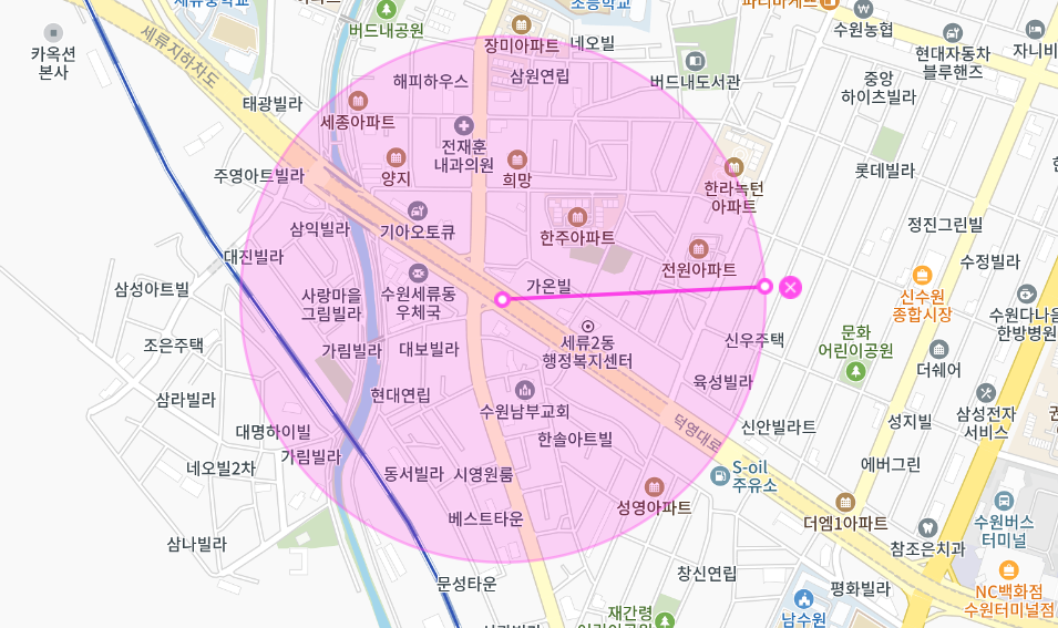 세류동 월주차 _ 세류 사거리에 숨겨진 주차장 정보를 알고싶다면? 주만사!