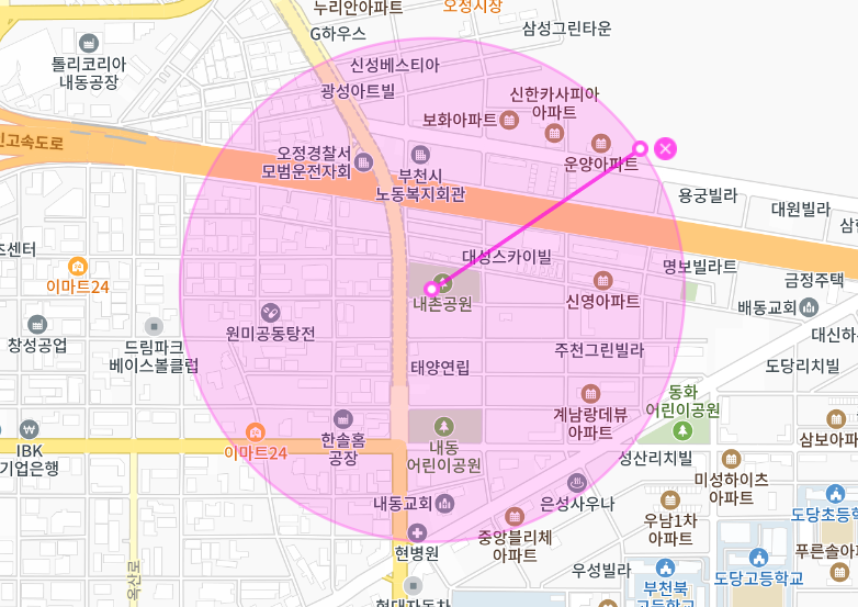 내동 월주차 _ 내촌공원, 내동어린이공원, 동화어린이공원에서 5분 거리에 있는 월주차장 정보 궁금해요?