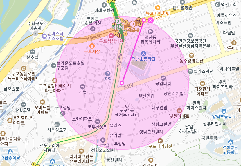구포동 월주차 _ 덕천역 2번 출구에서 5분 안에 도착이 가능한 월주차장 다들 알고 있는데 알고 계신가요?