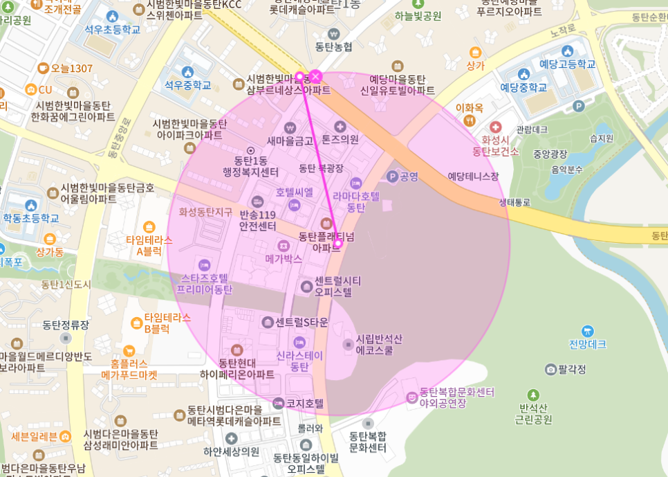 반송동 월주차 _ 동탄 센트럴 파크 주변에 월주차장 필요하시면 들어오세요!