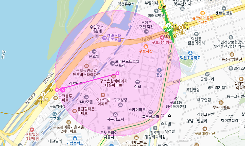 구포동 월주차 _ 구포역과 덕천역 사이에 위치한 월주차장 정보 궁금하지 않으세요?