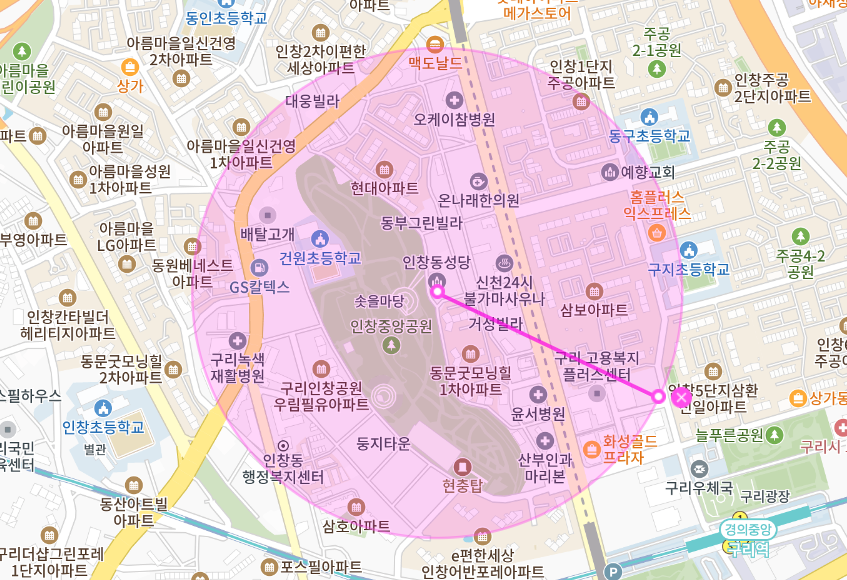 인창동 월주차 _ 구리시 인창중앙공원 인근의 월주차장 정보 알려드릴게요!