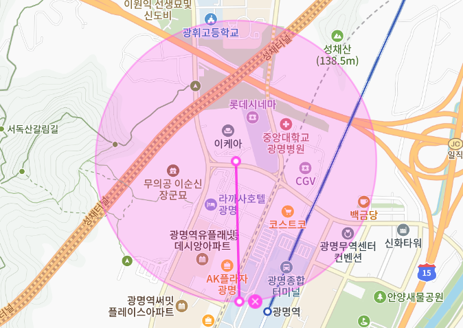 일직동 월주차 _  (신규)롯데몰 광명점 고객과 광명역 출퇴근 직장인을 위한 월주차장!!!!