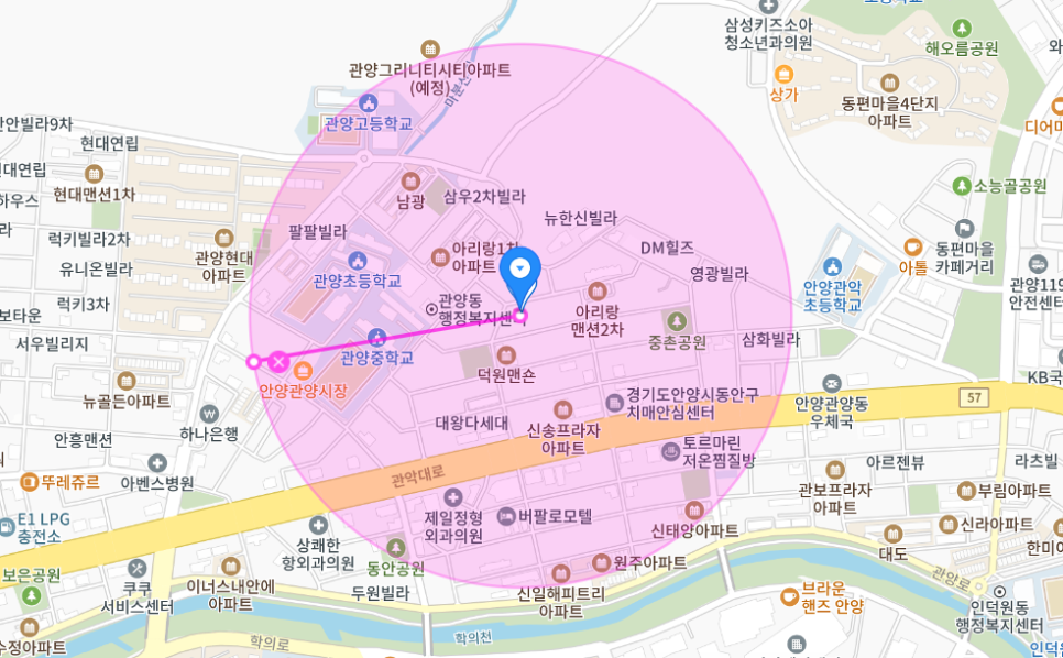 관양동 월주차 _ 관양 초중고 교직원분들에게 유용한 정보
