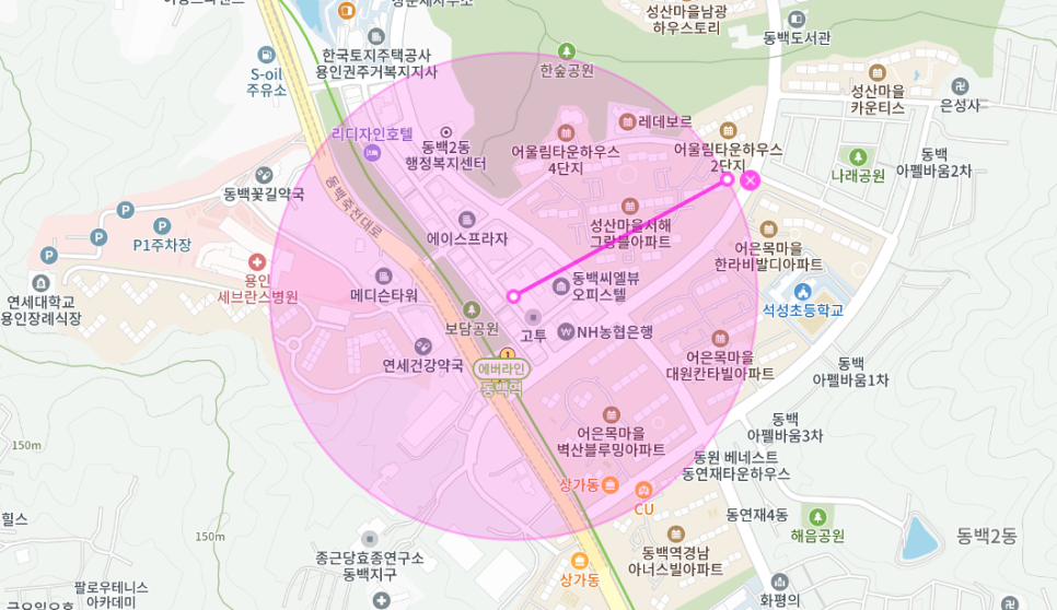 용인시 중동 월주차 _  동백역 1번 출구에서 나오자마자 주차가 가능한 월주차장 빠르게 선점하세요