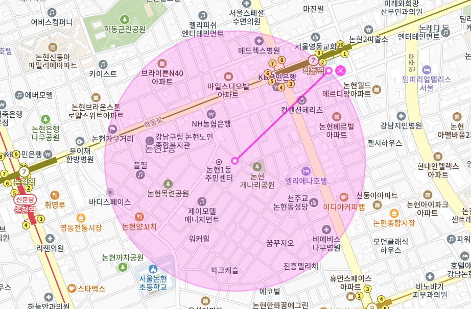 논현동 월주차 _ 학동역과 논현1동 주민센터 주변에서 월주차장 원하시는 분들에게 알려드립니다