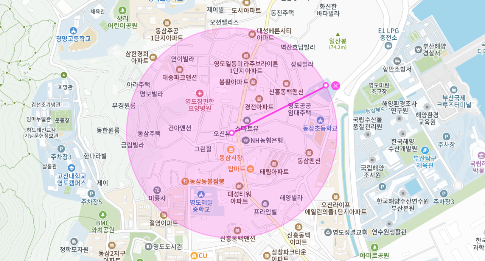 동삼동 월주차 _ 부산 영도구 동삼동에 월주차장 빠르게 신청하세요