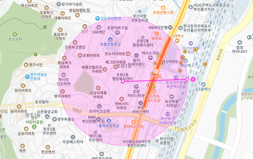 초량동 월주차 _ 부산역 1번 출구에서 3분 거리에 이런 월주차장 비어있는지 모르셨죠?